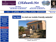 Tablet Screenshot of csedwards.net